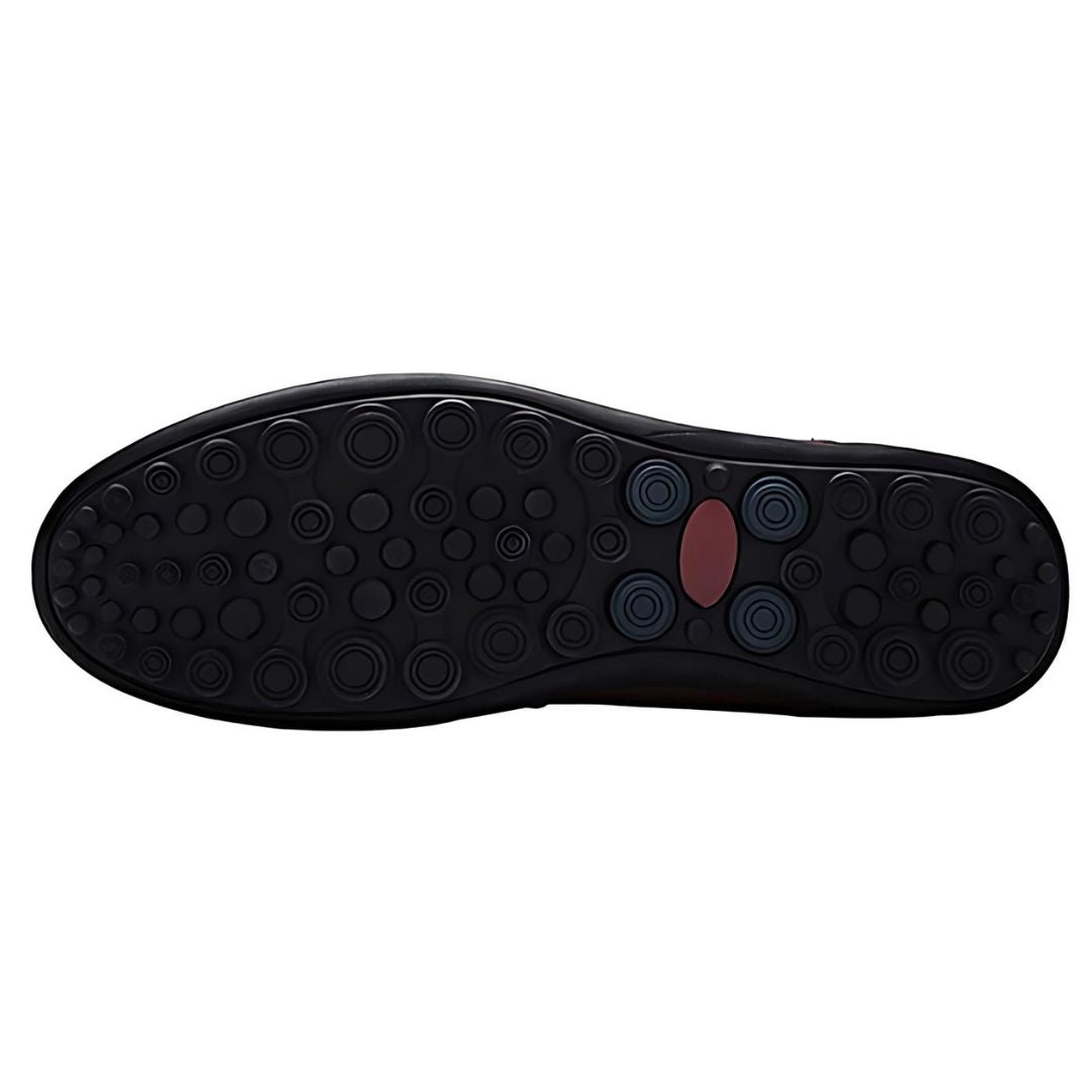 Genuine Leather "Air-Flow" Loafers - Iron Thread