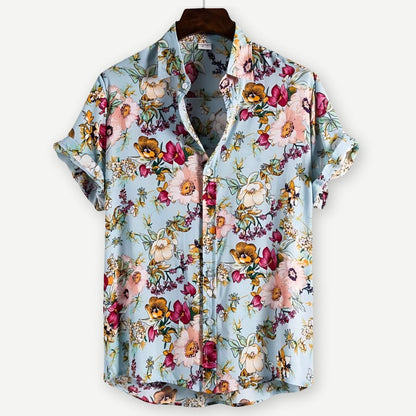 Relaxed Summer Bloom Shirt - Iron Thread