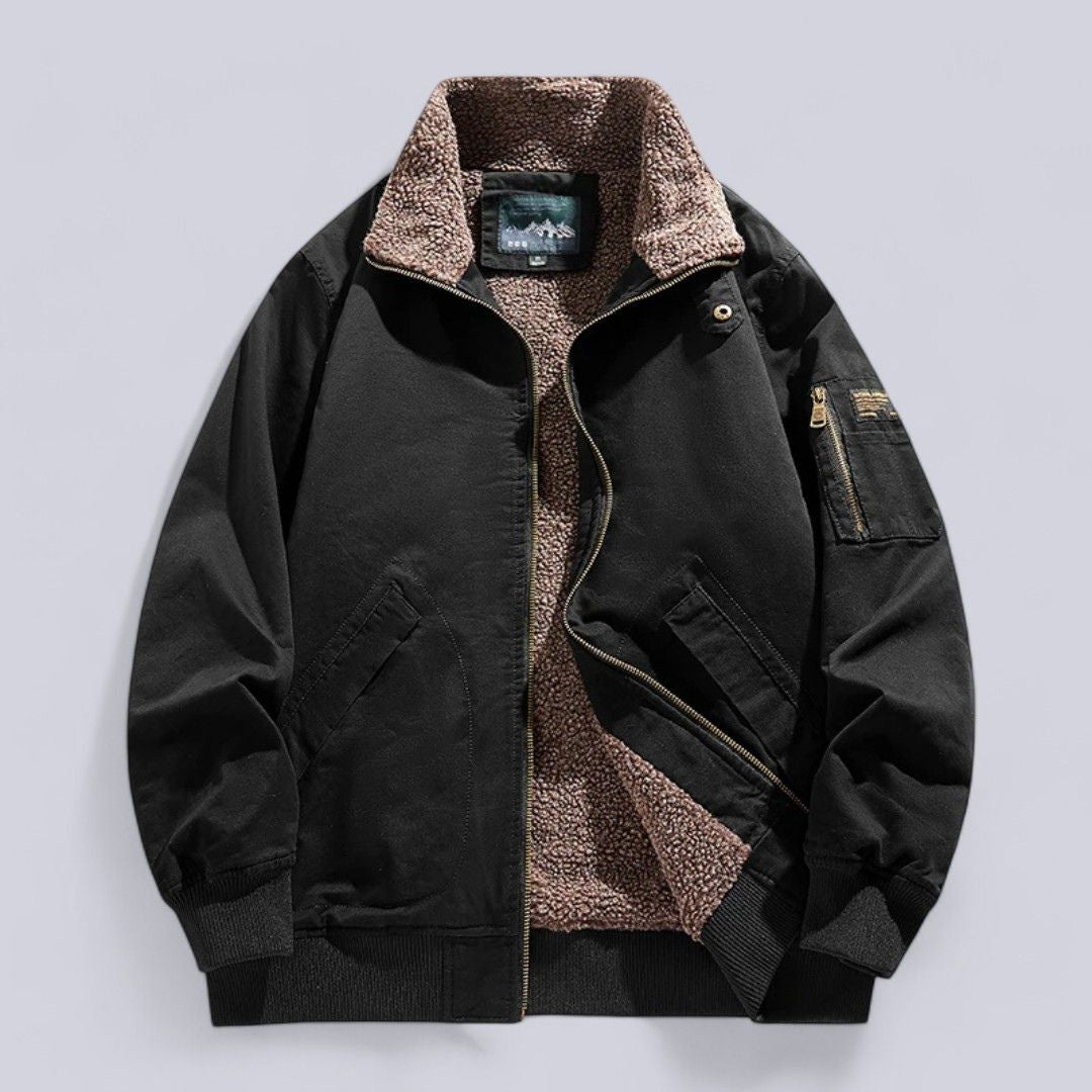 Valencia Wool-Lined Jacket - Iron Thread