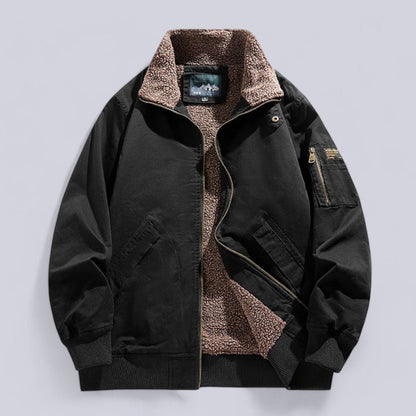 Valencia Wool-Lined Jacket - Iron Thread