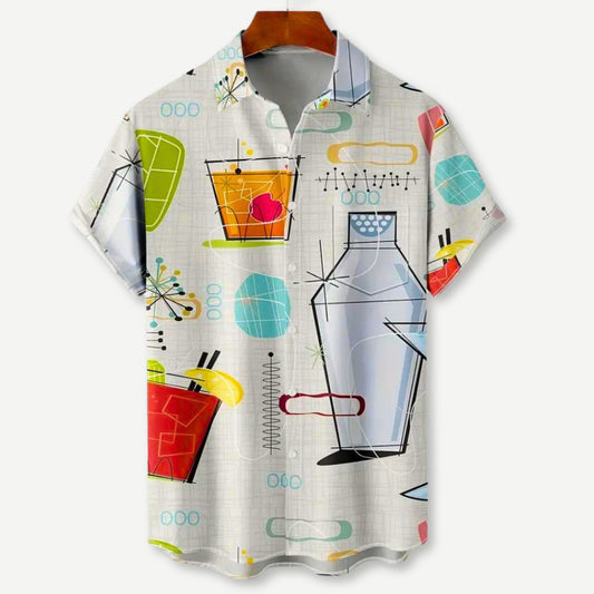 Relaxed "Happy Hour" Shirt - Iron Thread