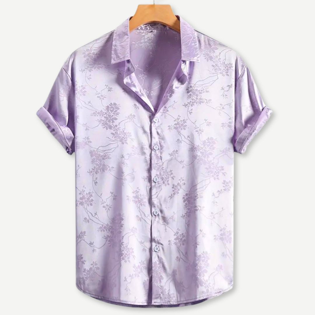 Midnight Bloom Shirt - Iron Thread