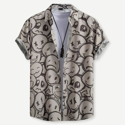 Relaxed "State of Mind" Shirt - Iron Thread