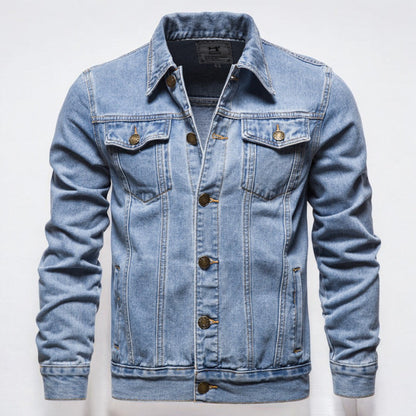 Maverick Washed Denim Jacket - Iron Thread