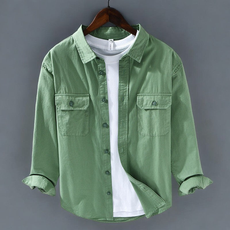 Valdoro 100% Cotton Shirt - Iron Thread