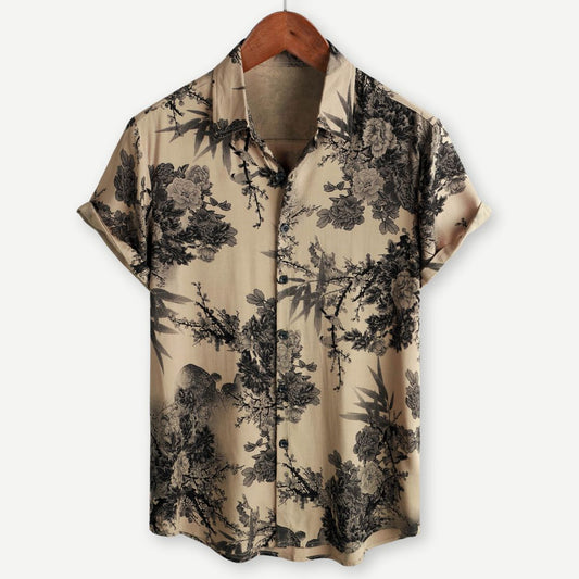AirLight Inkwell Blossom Shirt - Iron Thread