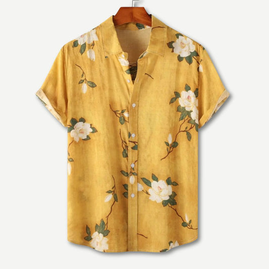 Relaxed Floral Breeze Shirt - Iron Thread
