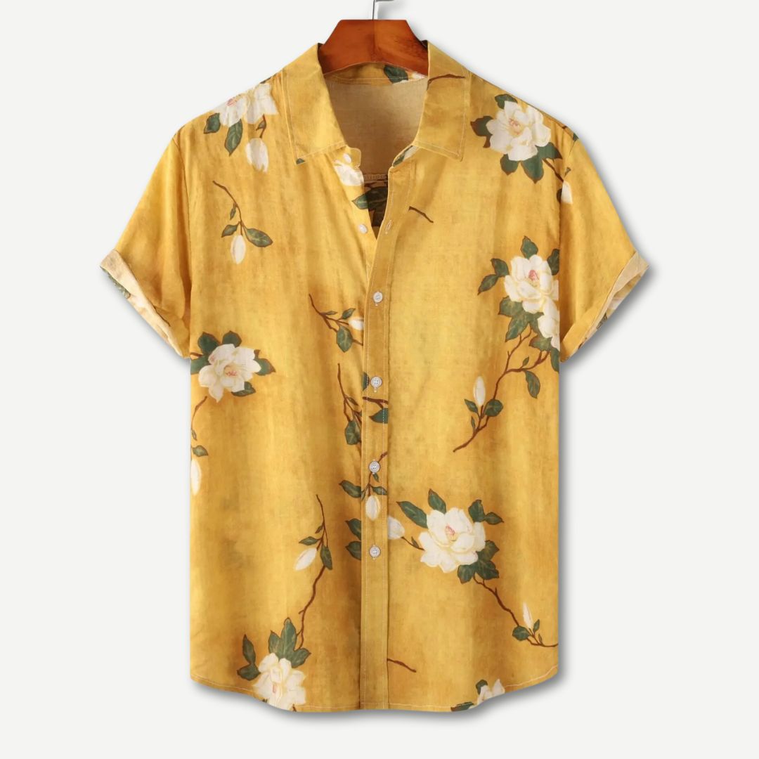 Relaxed Floral Breeze Shirt - Iron Thread