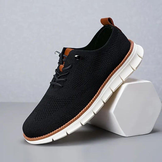 Casual Knit Sneakers - Iron Thread