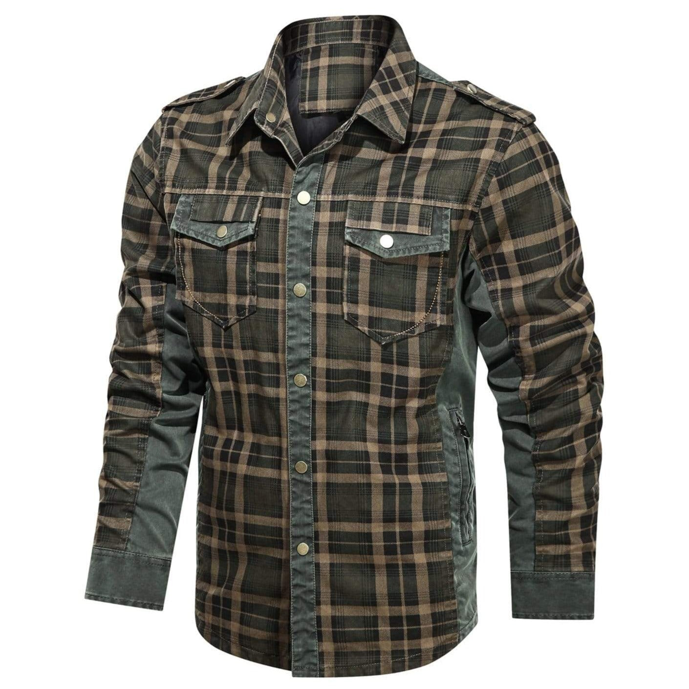 Frontier Flannel Shirt (4 Designs) - Iron Thread