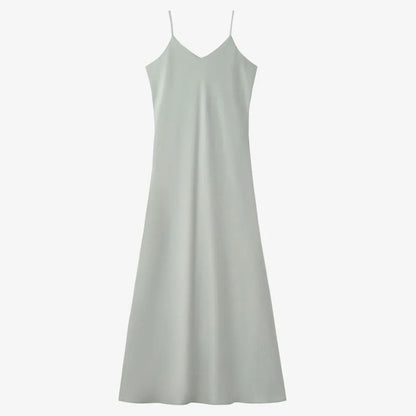 Satin Slip Dress - Iron Thread