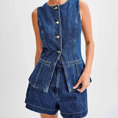 Holly Denim Set - Iron Thread