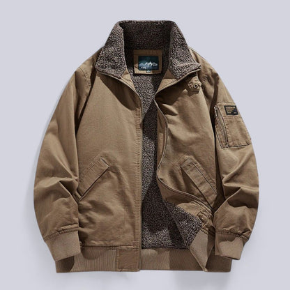 Valencia Wool-Lined Jacket - Iron Thread