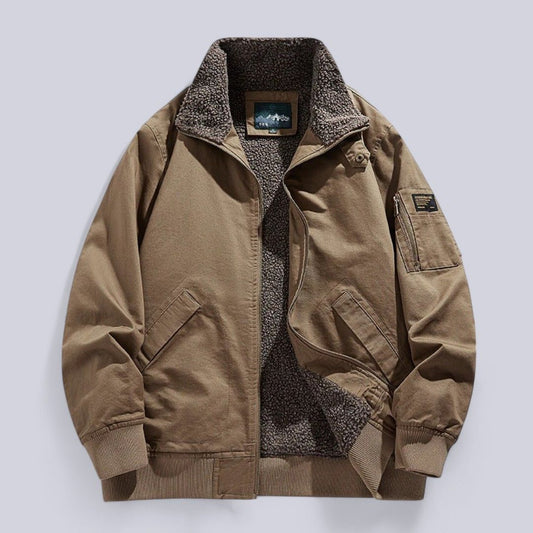 Valencia Wool-Lined Jacket - Iron Thread