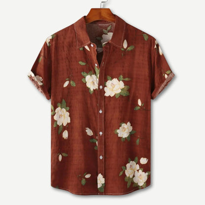 Relaxed Floral Breeze Shirt - Iron Thread