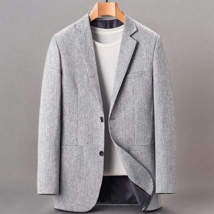 Vitoría Wool Blazer - Iron Thread