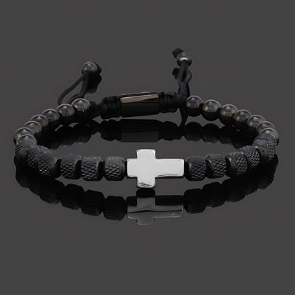 Valor Cross Bracelet - Iron Thread