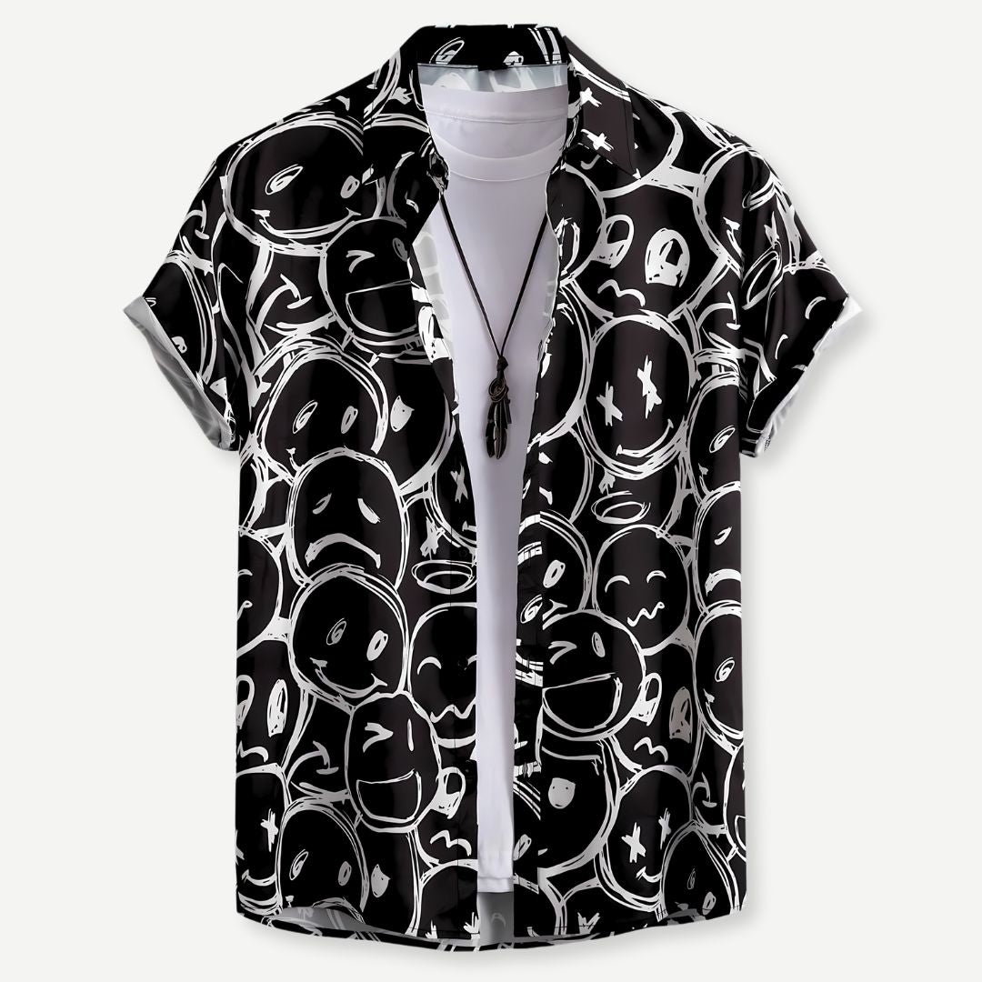 Relaxed "State of Mind" Shirt - Iron Thread