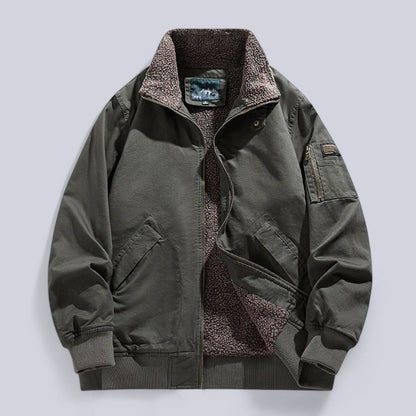 Valencia Wool-Lined Jacket - Iron Thread