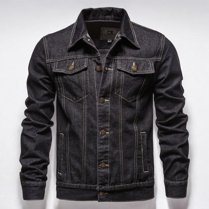 Maverick Washed Denim Jacket - Iron Thread