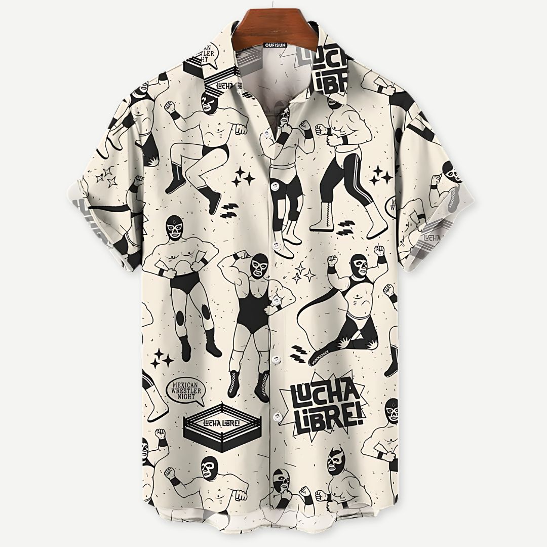 Relaxed Luchador Shirt Bundle #1 - Iron Thread