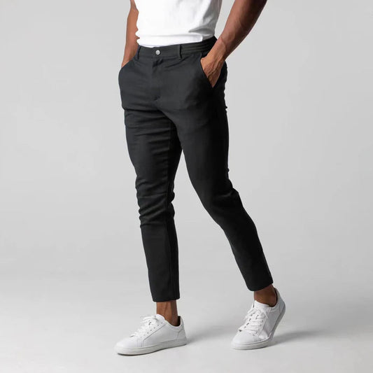 Modern Stretchy Chinos - Iron Thread