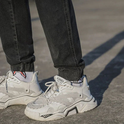 Utility Denim Joggers - Iron Thread