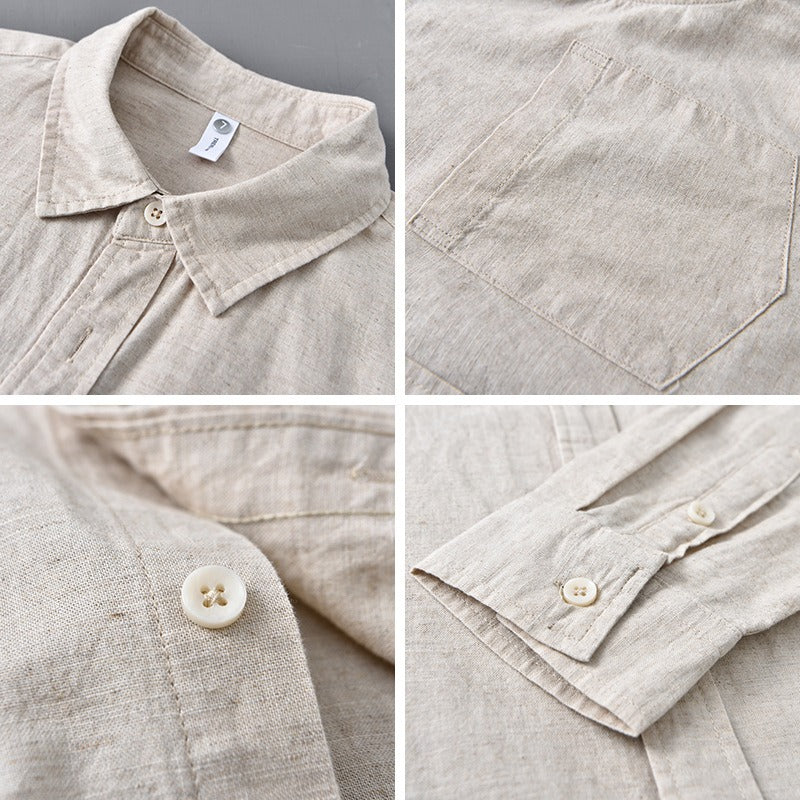 Tropicana 100% Linen Shirt - Iron Thread