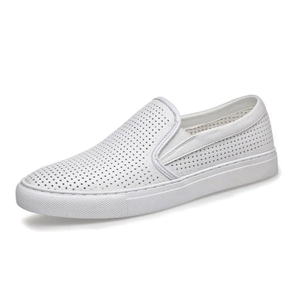 Casual Leather Slip-On - Iron Thread