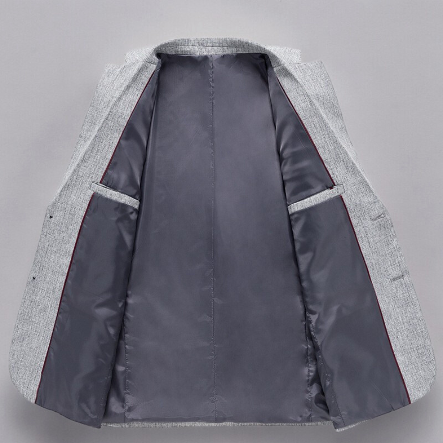 Vitoría Wool Blazer - Iron Thread