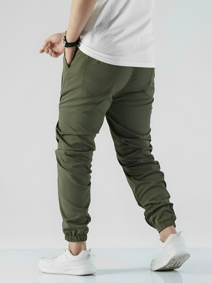 Silkenave Joggers - Iron Thread