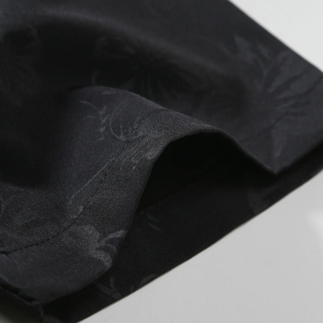 Relaxed Phantom Petals Shirt - Iron Thread