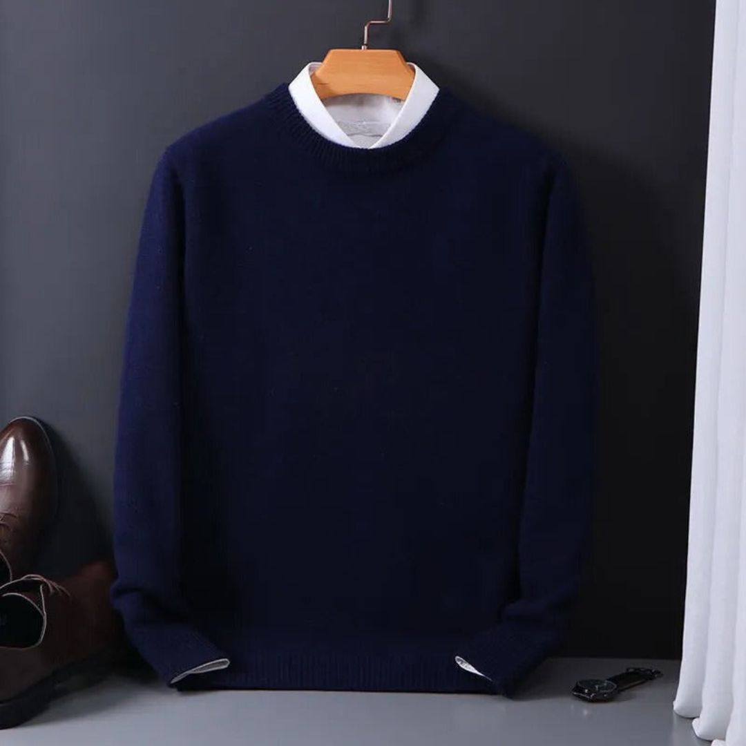 Valencia Cashmere Sweater - Iron Thread