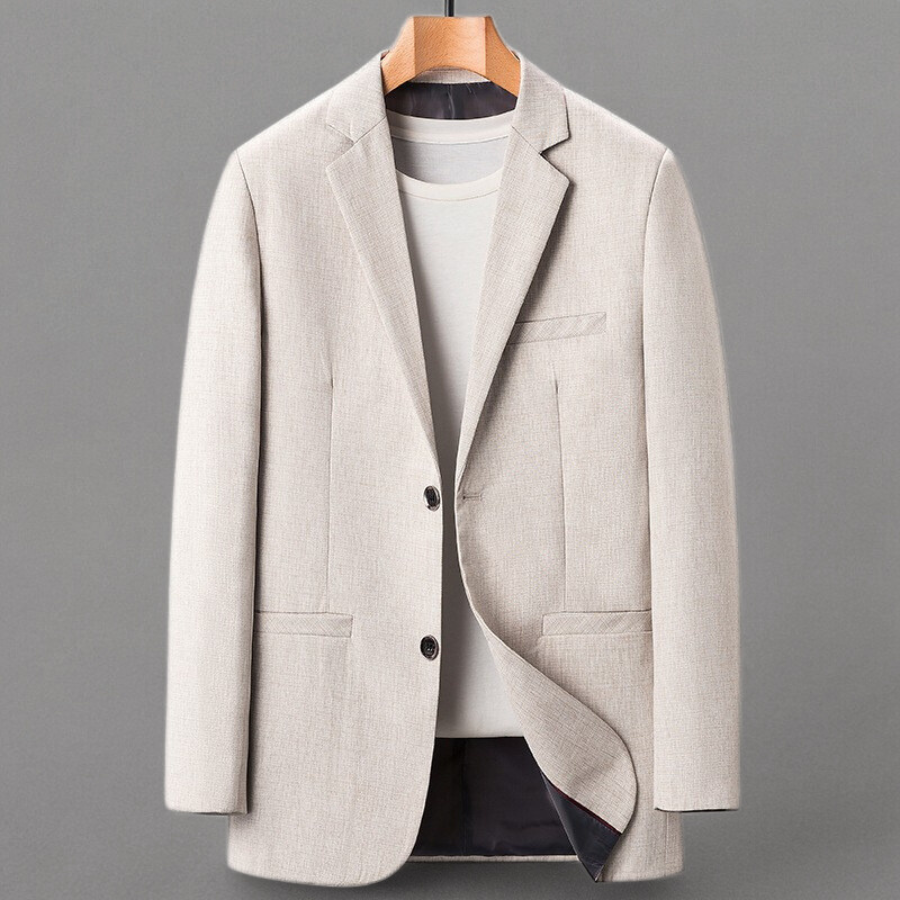 Vitoría Wool Blazer - Iron Thread