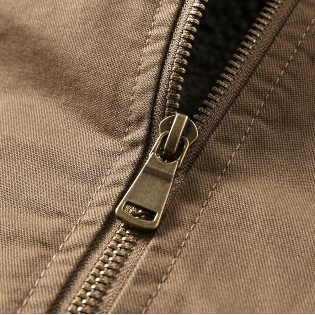 Valencia Wool-Lined Jacket - Iron Thread