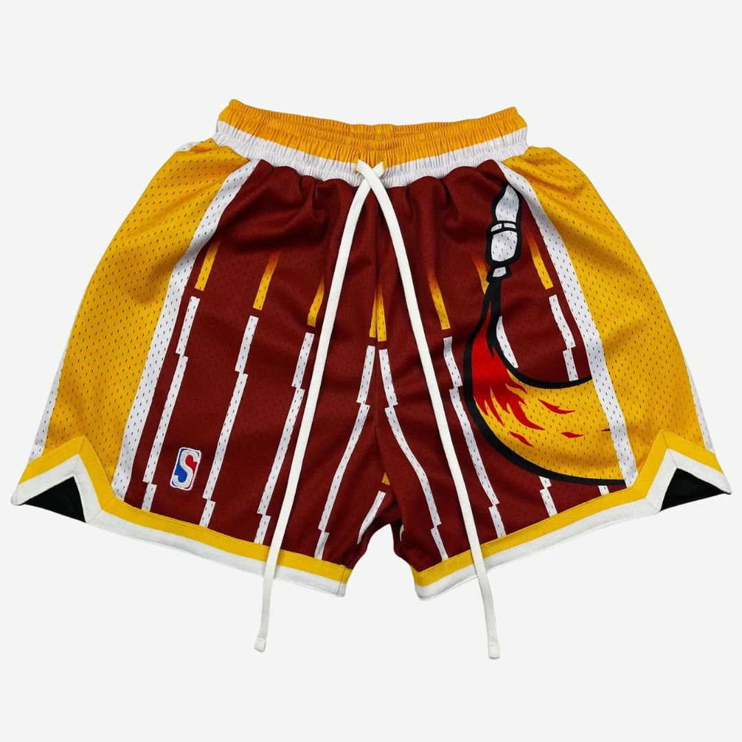 Retro Hooper Shorts - Iron Thread