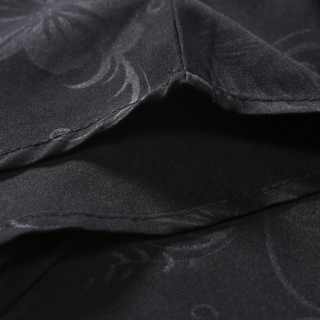 Relaxed Phantom Petals Shirt - Iron Thread