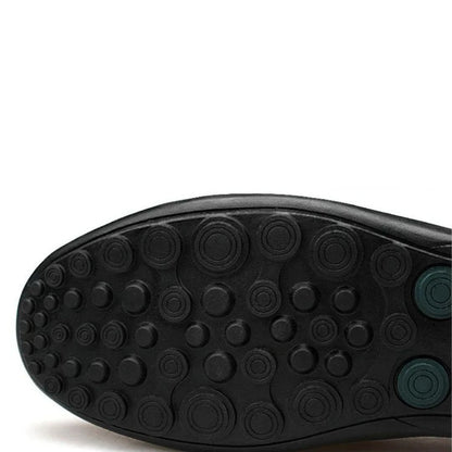 Genuine Leather "Lite Walk" Loafers - Iron Thread