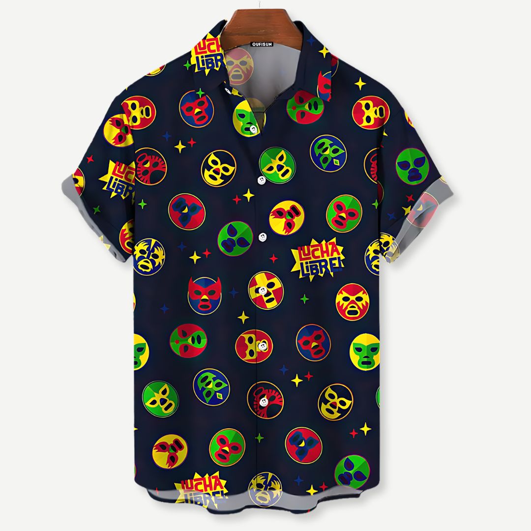 Relaxed Lucha Power Shirt - Iron Thread
