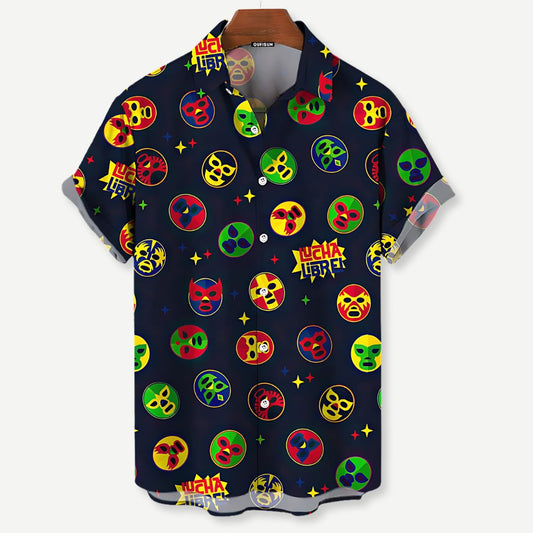 Relaxed Lucha Power Shirt - Iron Thread