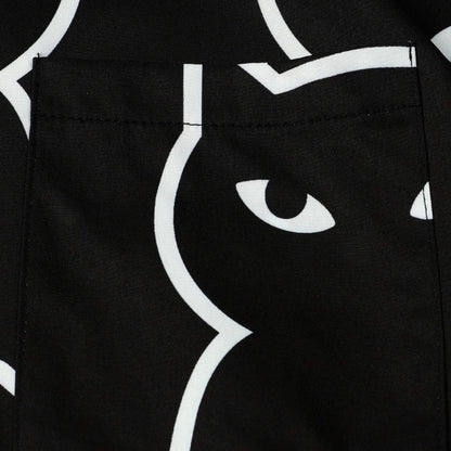 Relaxed Black Cats Shirt - Iron Thread