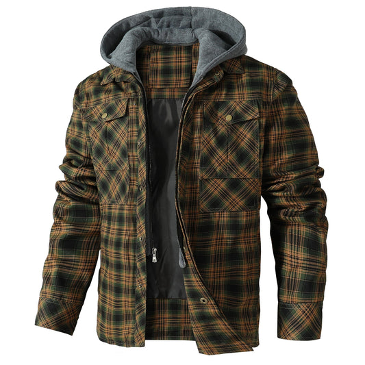 TrailGuard Hooded Flannel Jacket (4 Designs) - Iron Thread