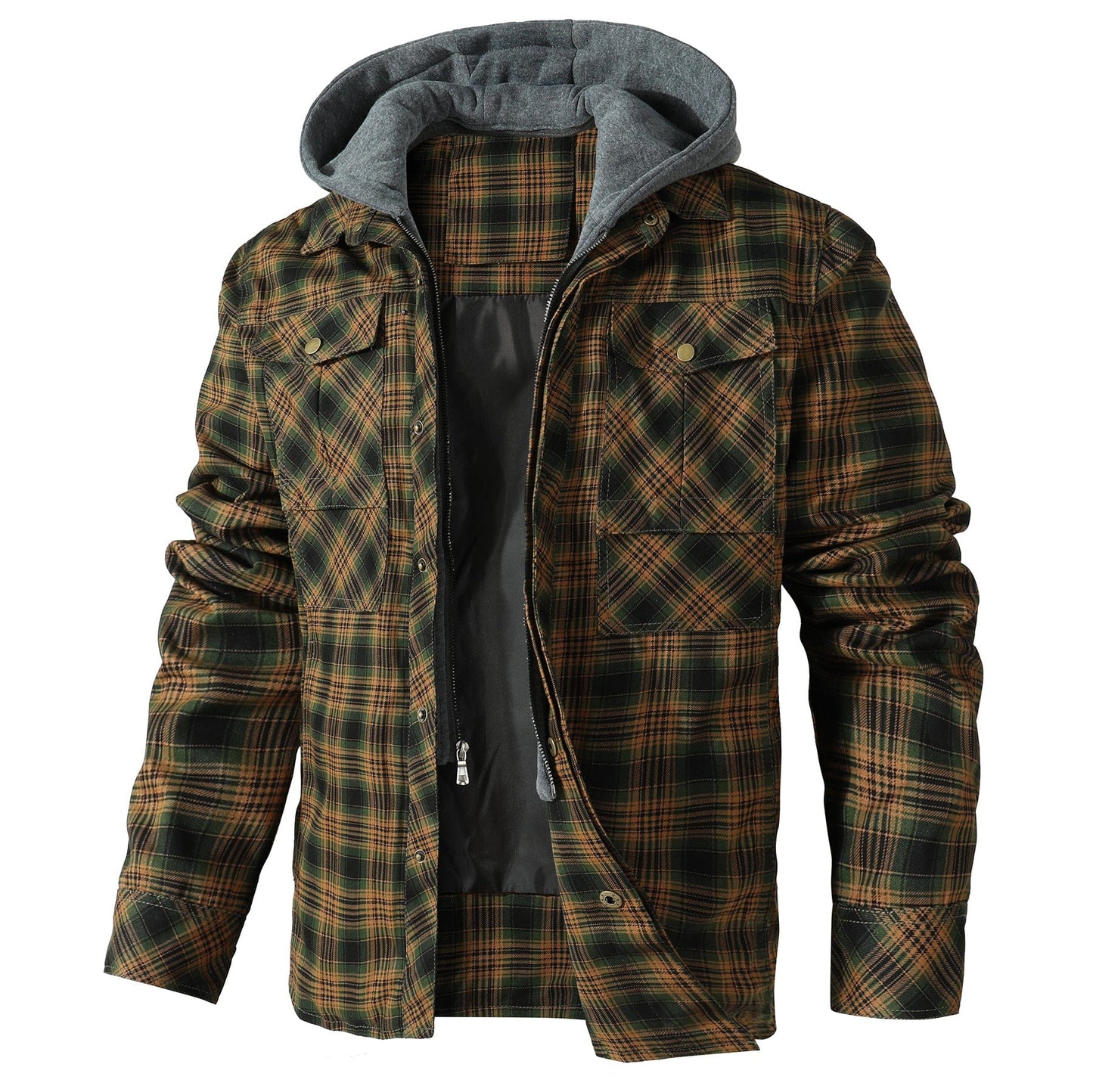 TrailGuard Hooded Flannel Jacket (4 Designs) - Iron Thread