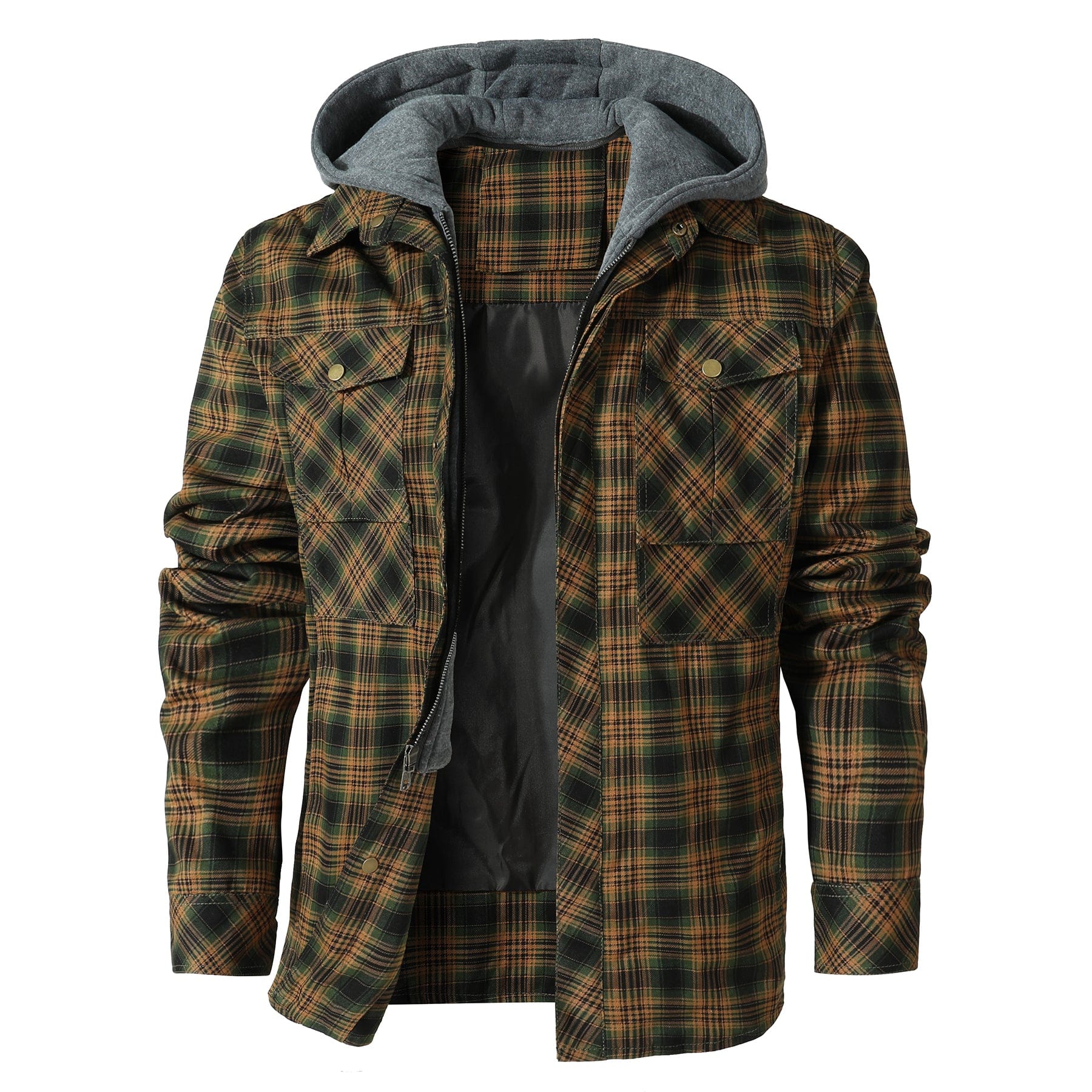 TrailGuard Hooded Flannel Jacket (4 Designs) - Iron Thread