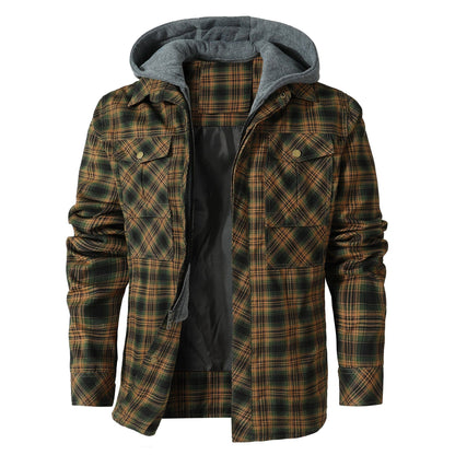 TrailGuard Hooded Flannel Jacket (4 Designs) - Iron Thread