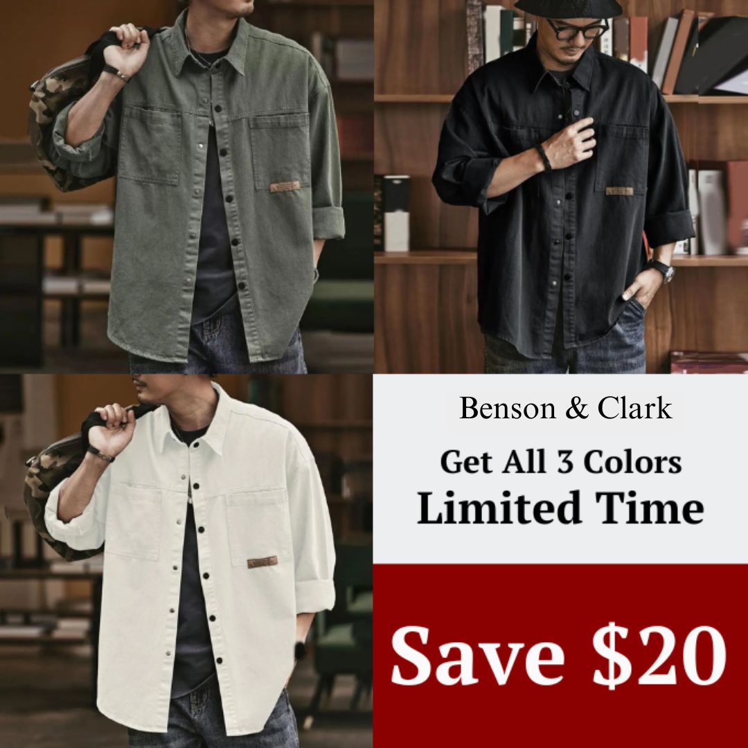 Mason™ Vintage Vibe Button-Up - Iron Thread