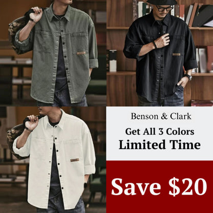 Mason™ Vintage Vibe Button-Up - Iron Thread