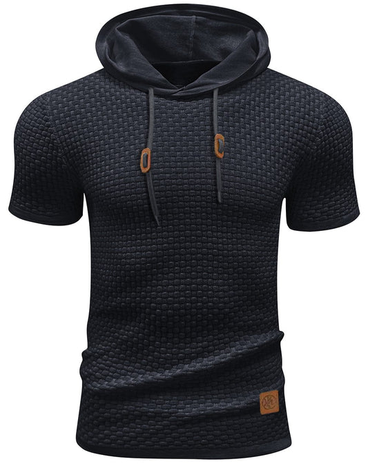 FlexLite Short-Sleeve Hoodie (8 Designs) - Iron Thread