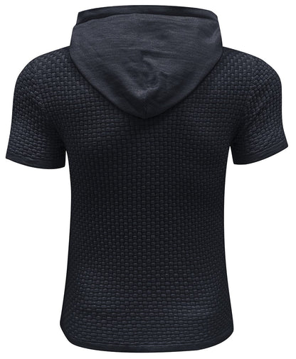 FlexLite Short-Sleeve Hoodie (8 Designs) - Iron Thread