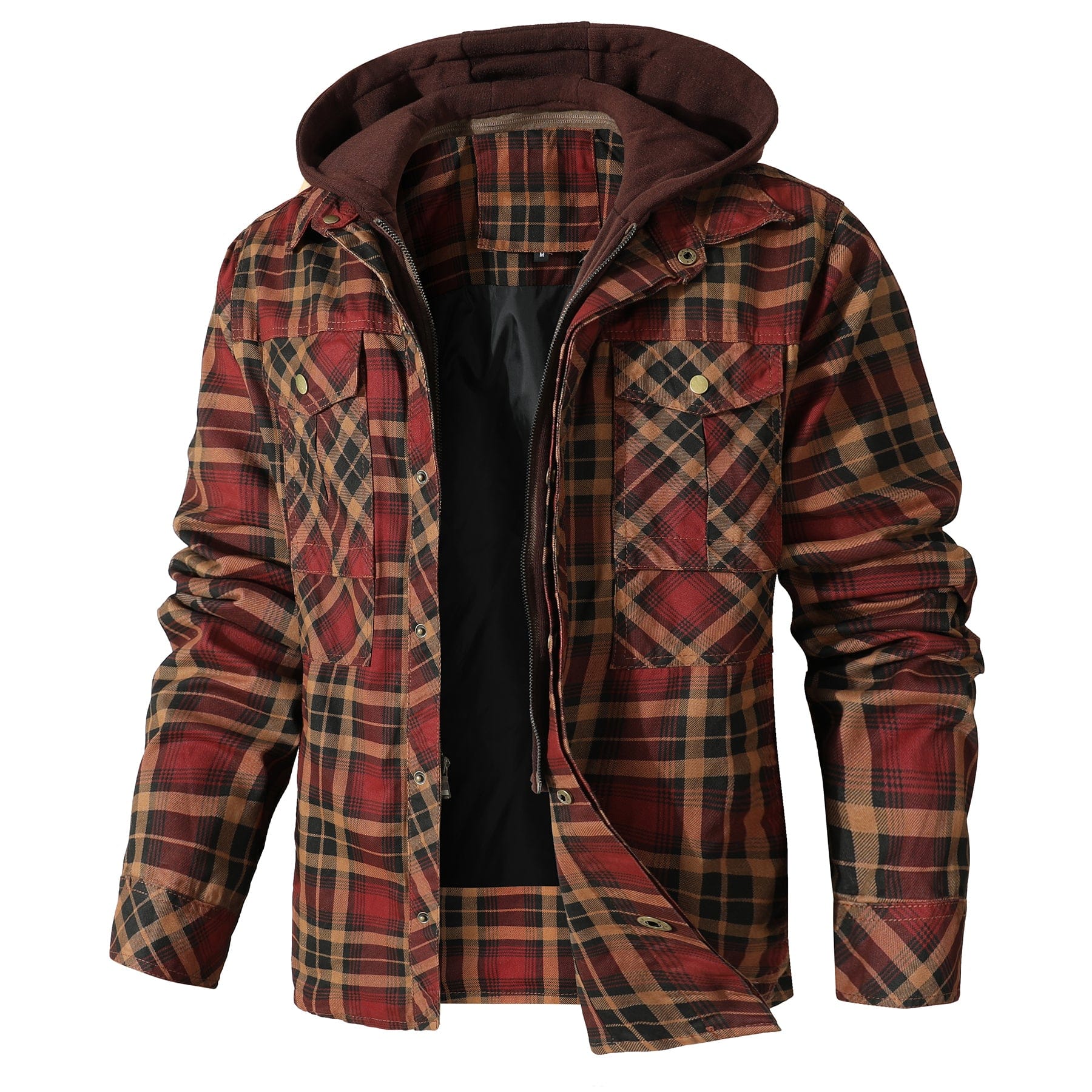 TrailGuard Hooded Flannel Jacket (4 Designs) - Iron Thread